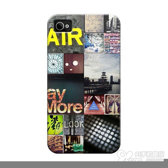 Inserting the photos made of unique iPhone protective case